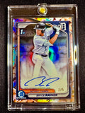 2024 BOWMAN CHROME BRYCE RAINER POPCORN REFRACTOR AUTO /5
